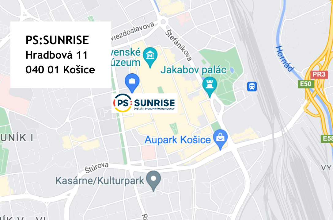 interaktivna mapa Kosice